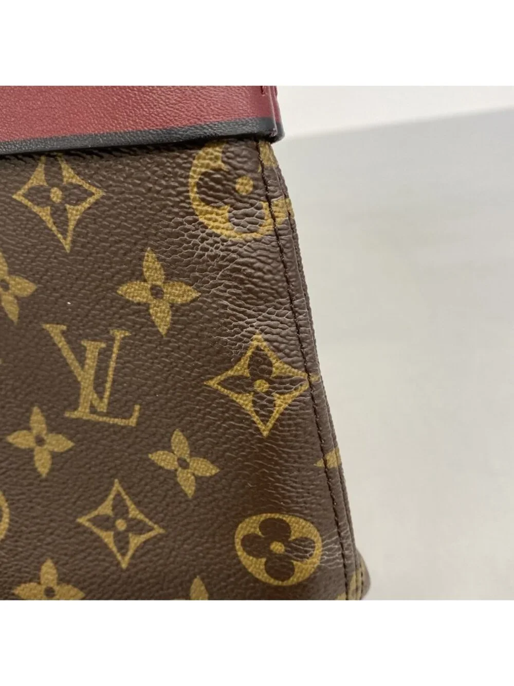 Louis Vuitton Handbag Monogram Tui Roulis Besace Rose Bruyer 2-Way
